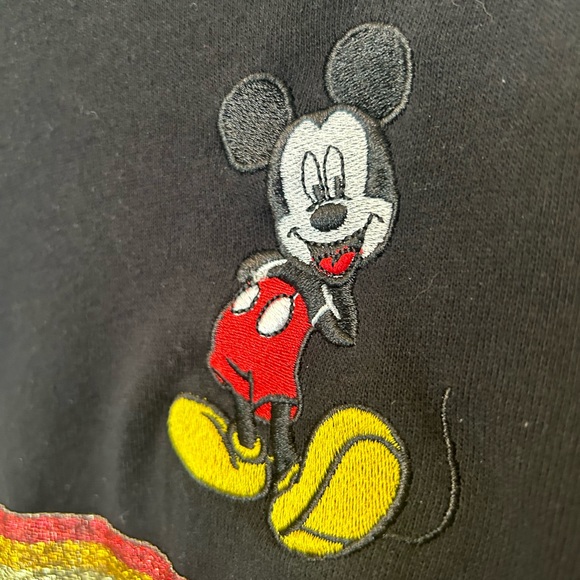 Rainbow Mickey quarter zip top - Picture 2 of 12